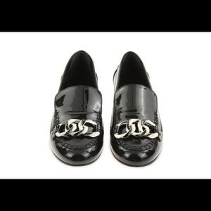 ❌❌Sold‼️Chanel black Chain Loafer Flats❌❌